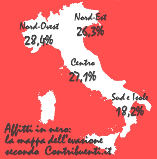 2015-04 Affitti in nero la mappa dell evasione Fenomeno ancora diffuso tra chi affitta a studenti