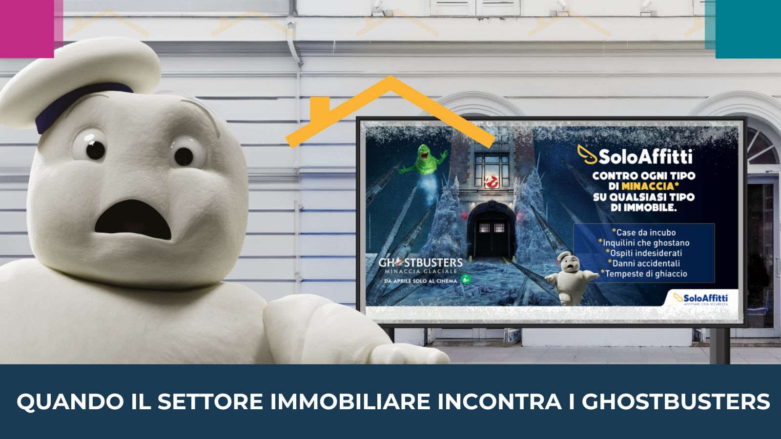 Quando il settore immobiliare incontra i Ghostbusters: una partnership rivoluzionaria per SoloAffitti