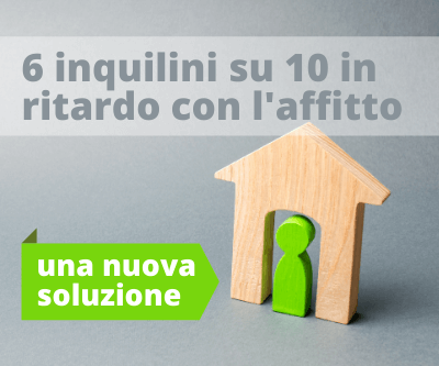 SoloAffittiPAY è la nuova soluzione per eliminare completamente il rischio di ritardo o mancato incasso delle mensilità di affitto