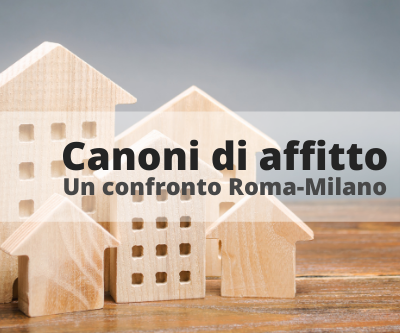 Canoni di affitto, gli effetti del diverso utilizzo del canone concordato sui prezzi degli affitti di Roma e Milano