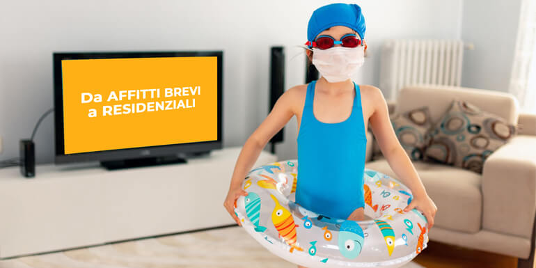 Da affitti brevi a lunghi a causa del Covid-19 