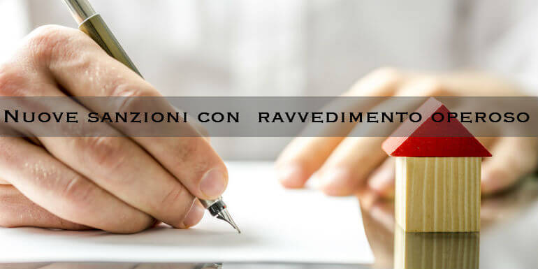 Lo schema delle sanzioni per il ravvedimento operoso
